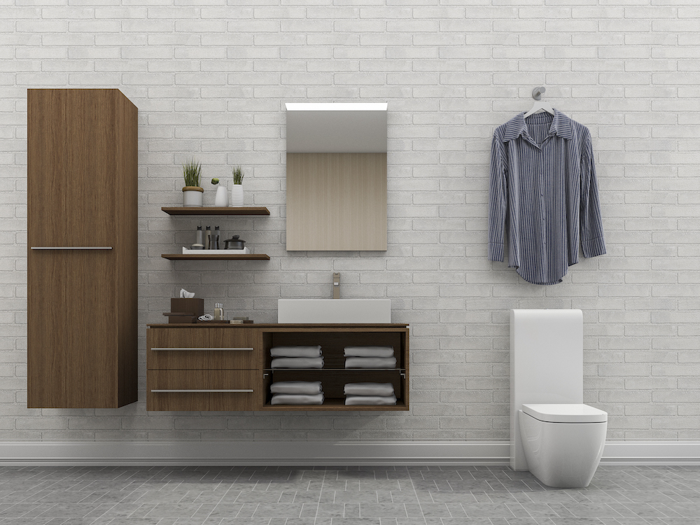 muebles en suspension